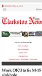 Mobile Screenshot of clarkstonnews.com
